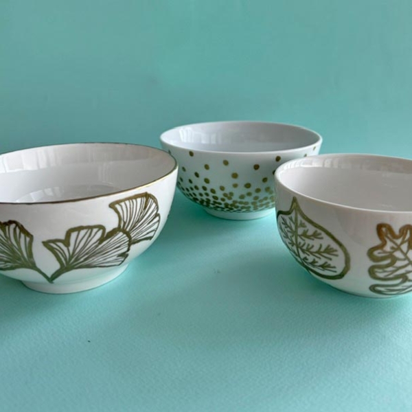 Design a Gold Leaf Bowl